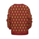 Marvel Comics Vintage Iron Man Head Pattern Children Sweater