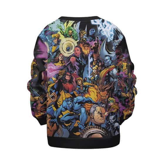 Marvel Comics X-Men Mutant Heroes Artwork Kids Sweatshirt