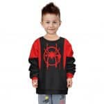 Miles Morales Black Spider-Man Suit Dope Children Sweatshirt