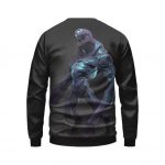 Mist Blaster One-Eyed Monster Black Crewneck Sweatshirt