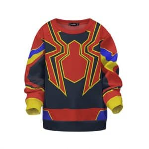 Spider-Man Endgame Iron Spider Suit Cosplay Children Sweater
