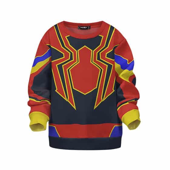 Spider-Man Endgame Iron Spider Suit Cosplay Children Sweater