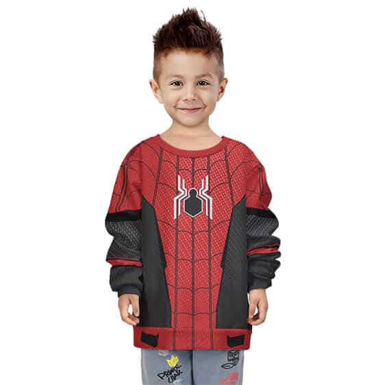 Spider-Man Far From Home Cosplay Costume Dope Kids Sweater
