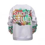 Suicide Squad Colorful Spray Paint Logo White Kids Sweatshirt