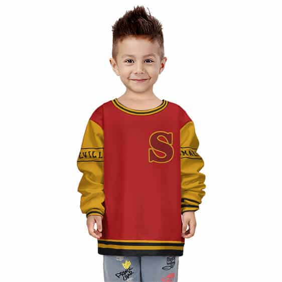 Superman Clark Kent Smallville Crows Football Team Kids Sweater