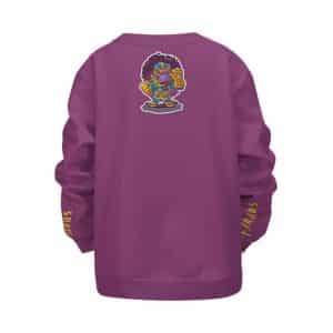 The Mad Titan Thanos Chibi Art Purple Children Sweatshirt