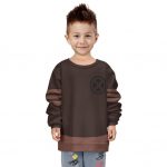 X-Men Origins Wolverine Outfit Brown Children Sweater