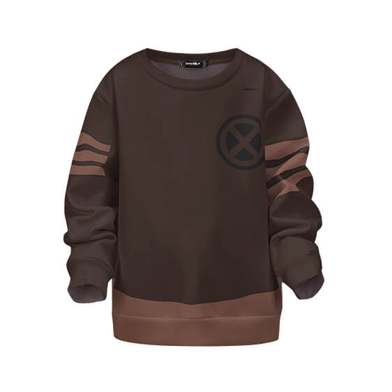 X-Men Origins Wolverine Outfit Brown Children Sweater