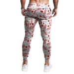 Pokemon GO Phrases Pattern White Joggers