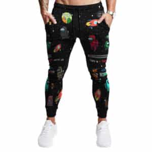 Among Us Crew In Space Dope Jogger Pants