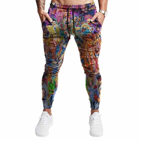 Street Fighter All Characters Cool Joggers