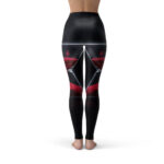 The Black Widow Hour Glass Icon Leggings