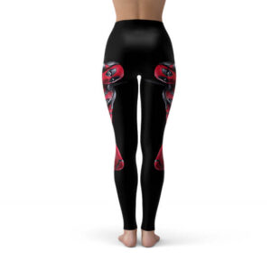 Deadpool Iconic Romantic Pose Yoga Pants