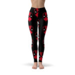Merc With a Mouth Deadpool Icon Pattern Leggings