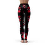 Merc With a Mouth Deadpool Icon Pattern Leggings