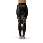 Spider-Man Nanotech Suit Logo Black Yoga Pants