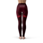 Scarlet Witch Wimple Crown Burgundy Leggings