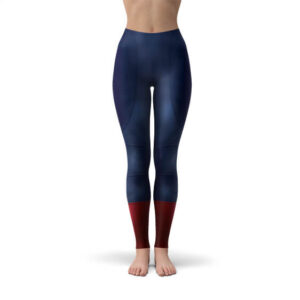 Superman Cosplay Costume Workout Pants