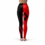 Harley Quinn Grunge Clown Cosplay Leggings