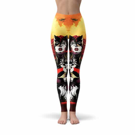 Batwoman Kate Kane Graphic Art Yoga Pants