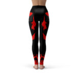 Batwoman Silhouette Emblem Black Leggings