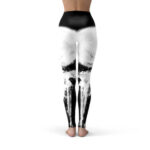 The Punisher Skull Logo Black Workout Pants