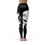 The Fearless Frank Castle Drip Art Yoga Pants