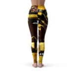 Luke Cage Comic Strips Yellow Leggings