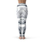 Silver Surfer Costume Cosplay Texture Leggings