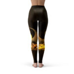 The Immortal Iron Fist Black Gold Leggings