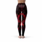 Kaine Parker Spider-Man Art Red Leggings