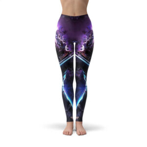 Vigilante Ronin Vibrant Artwork Yoga Pants
