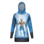 Aquaman The Trident of Neptune Hooded Sweatshirt Dress