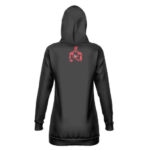 Awesome Daredevil Fan Art Black Hooded Sweatshirt Dress