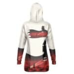 Batman Silhouette Bat-Signal Over Gotham City Hoodie Dress