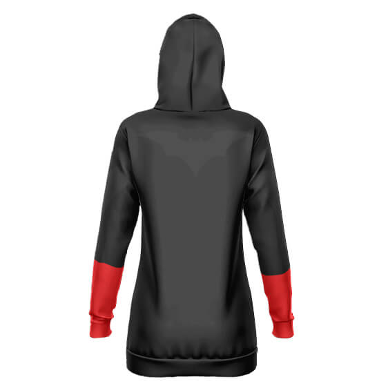 Batwoman Classic Cosplay Outfit Hooded Sweatshirt Dress
