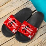 Counter-Strike Classic Logo Red Slide Sandals