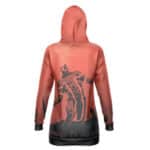 Cyclops Heat Vision Silhouette Art Red X-Men Hoodie Dress