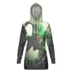 DC Green Arrow Attack Stance Hooded Sweatshirt Dress