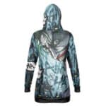 DC Villain Joker Creepy Face And Laugh Hoodie Dress