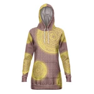 Dr. Strange Cloak Design Magic Circles Hooded Sweatshirt Dress