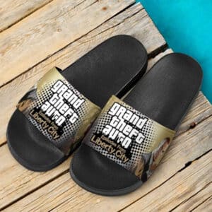 GTA Episodes From Liberty City Slide Sandals