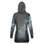 Gotham City Bat-Signal Batman Hooded Sweatshirt Dress