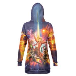 Guardians Of The Galaxy Movie Poster Dope Hoodie Dress