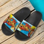 Jak And Daxter Cartoon Art Slide Sandals