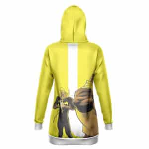 Marvel Comics Luke Cage And Iron Fist Yellow Hoodie Dress