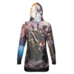 Marvel Comics X-Men Characters Hooded Sweatshirt Dress