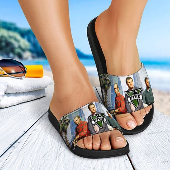 Michael Franklin Trevor GTA 5 Slide Sandals