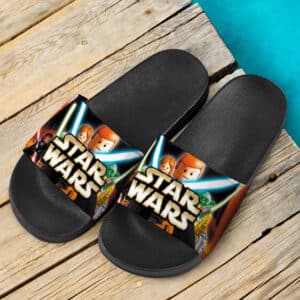 Obi-Wan Kenobi Star Wars Lego Slide Sandals