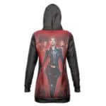 Scarlett Johansson Black Widow Hooded Sweatshirt Dress